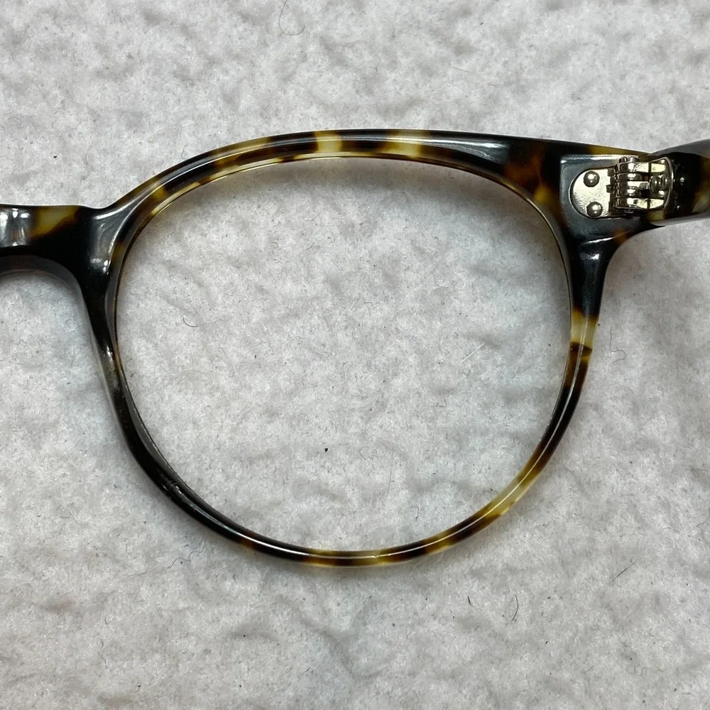 Raen Marin 48 Eyeglasses Brown Havana Brindle Tortoise 48-18-145 Handmade